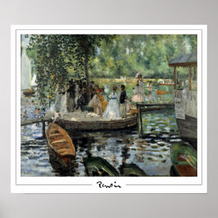 Pierre-Auguste Renoir Zedign Art Poster #13-2