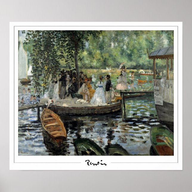 Pierre-Auguste Renoir Zedign Art Poster #13-2 (Vorne)