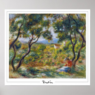 Pierre-Auguste Renoir Zedign Art Poster #186