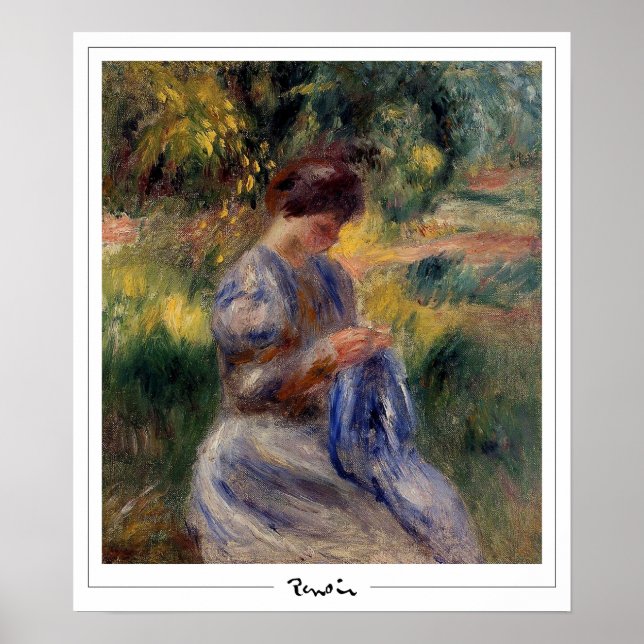 Pierre-Auguste Renoir Zedign Art Poster #360-2 (Vorne)