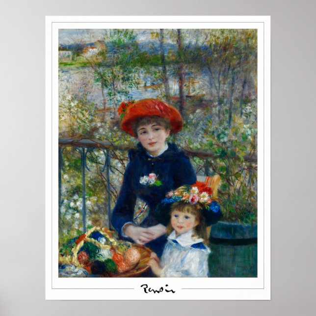 Pierre-Auguste Renoir Zedign Art Poster #8-2 (Vorne)