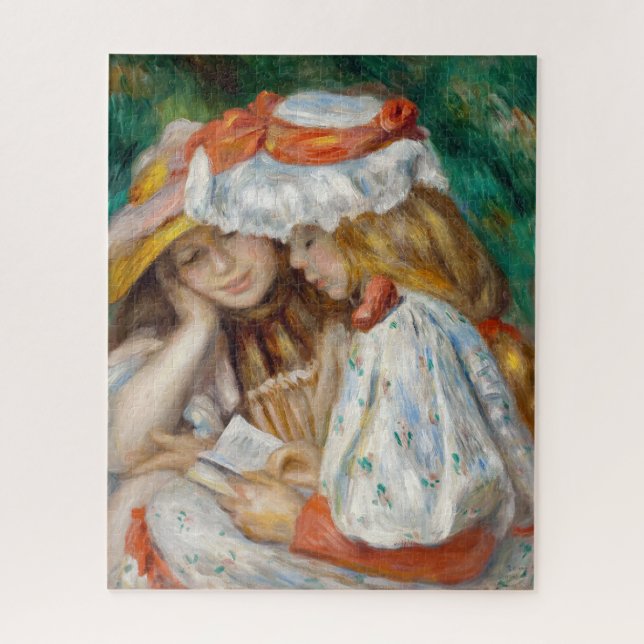 Pierre-Auguste Renoir - Zwei Girls Reading Puzzle (Vertikal)