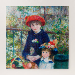 Pierre-Auguste Renoir zwei Schwester auf der Terra Puzzle