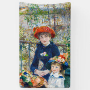 Pierre-Auguste Renoir — Zwei Schwestern auf der Te Banner