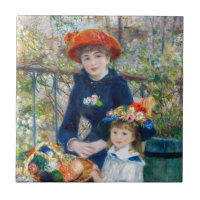 Pierre-Auguste Renoir - Zwei Schwestern auf der Te