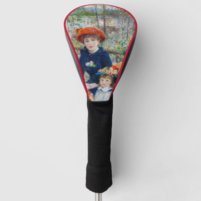 Pierre-Auguste Renoir - Zwei Schwestern auf der Te Golf Headcover (Vorderseite)