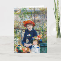 Pierre-Auguste Renoir - Zwei Schwestern auf der Te
