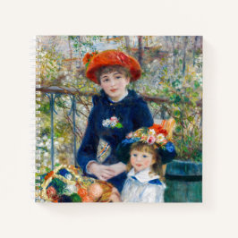 Pierre-Auguste Renoir - Zwei Schwestern auf der Te Notizbuch