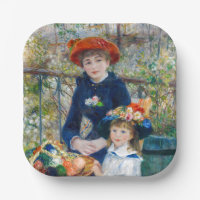 Pierre-Auguste Renoir - Zwei Schwestern auf der Te