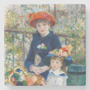 Pierre-Auguste Renoir - Zwei Schwestern auf der Te Steinuntersetzer