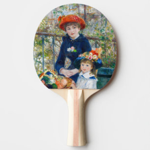 Pierre-Auguste Renoir - Zwei Schwestern auf der Te Tischtennis Schläger