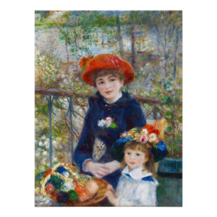 Pierre-Auguste Renoir zwei Schwestern CC0524 Poster