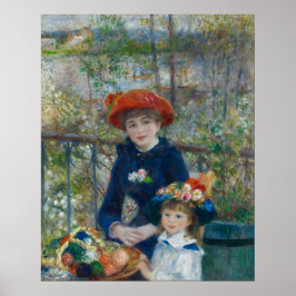 Pierre-Auguste Renoir - Zwei Schwestern Poster