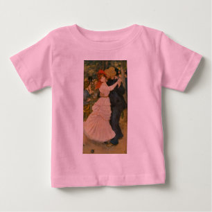 Pierre-Auguste Renoir's Dance at Bougival (1883) Baby T-shirt