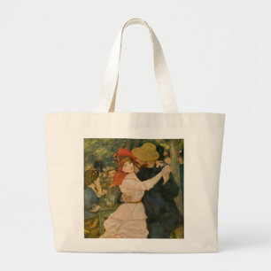 Pierre-Auguste Renoir's Dance at Bougival (1883) Jumbo Stoffbeutel