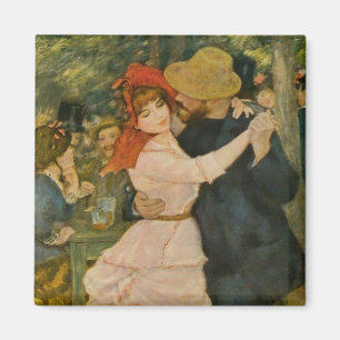 Pierre-Auguste Renoirs Tanz in Bougival (1883) Magnet