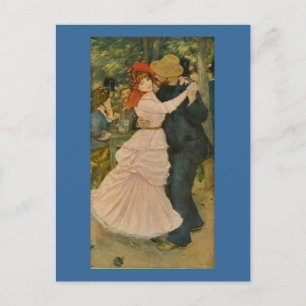 Pierre-Auguste Renoirs Tanz in Bougival (1883) Postkarte