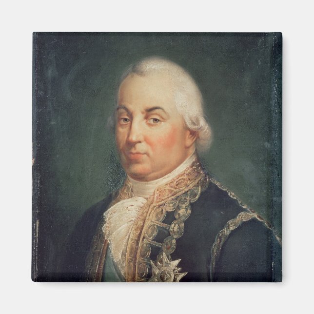 Pierre de Suffren-Saint-Tropez Admiral von Magnet (Vorne)