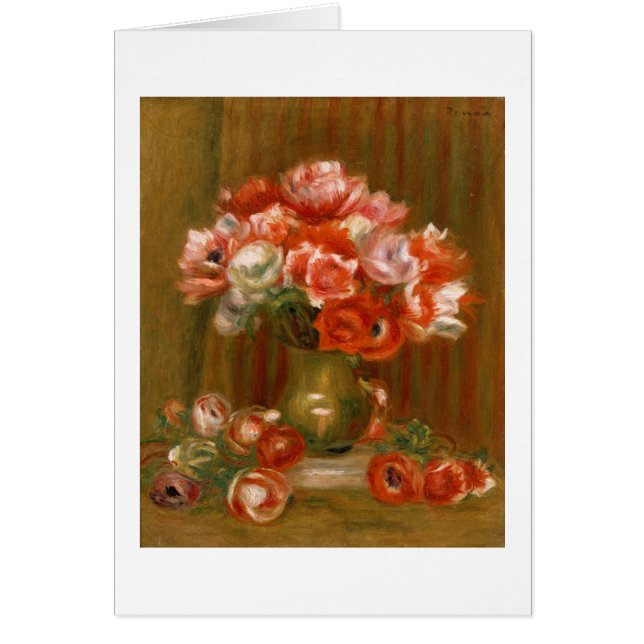 Pierre ein Renoir | Anemonen (Vorne)