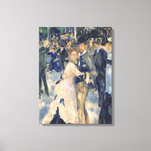 Pierre ein Renoir   Ball bei Moulin de la Galette Leinwanddruck