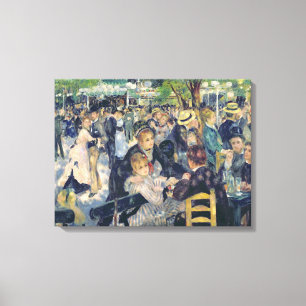 Pierre ein Renoir Ball bei Moulin de la Galette Leinwanddruck
