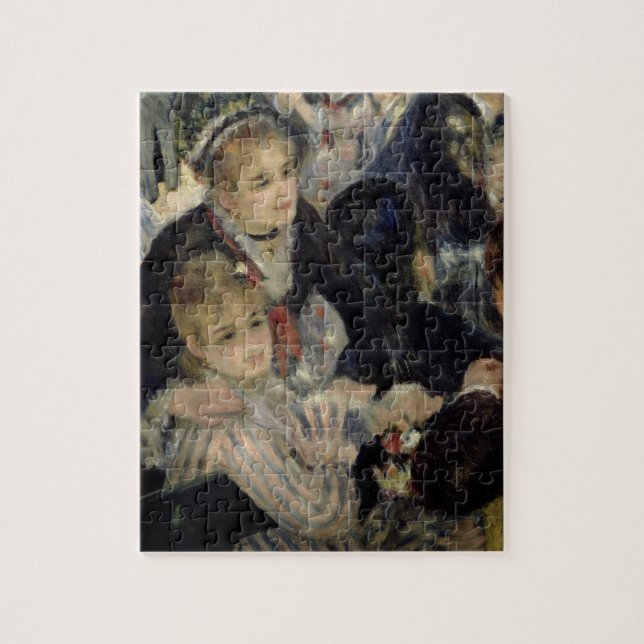 Pierre ein Renoir | Ball bei Moulin de la Galette Puzzle (Vertikal)