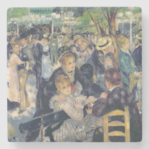 Pierre ein Renoir   Ball bei Moulin de la Galette Steinuntersetzer