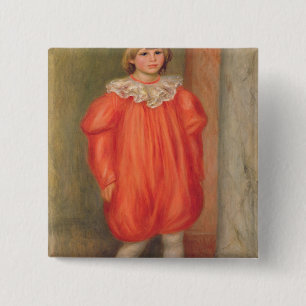 Pierre ein Renoir Claude Renoir in einem Button