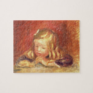 Pierre ein Renoir   Coco am Tisch Puzzle