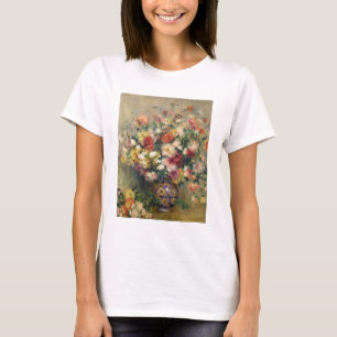Pierre ein Renoir Dahlien T-Shirt