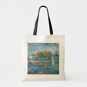 Pierre ein Renoir der blaue Fluss Tragetasche