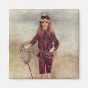 Pierre ein Renoir   der kleine Fisherwoman Magnet