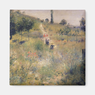 Pierre ein Renoir der Weg durch das lange Gras Magnet