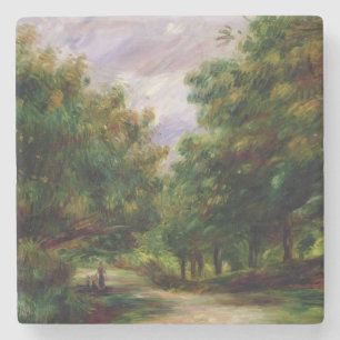 Pierre ein Renoir die Straße nahe Cagnes Steinuntersetzer