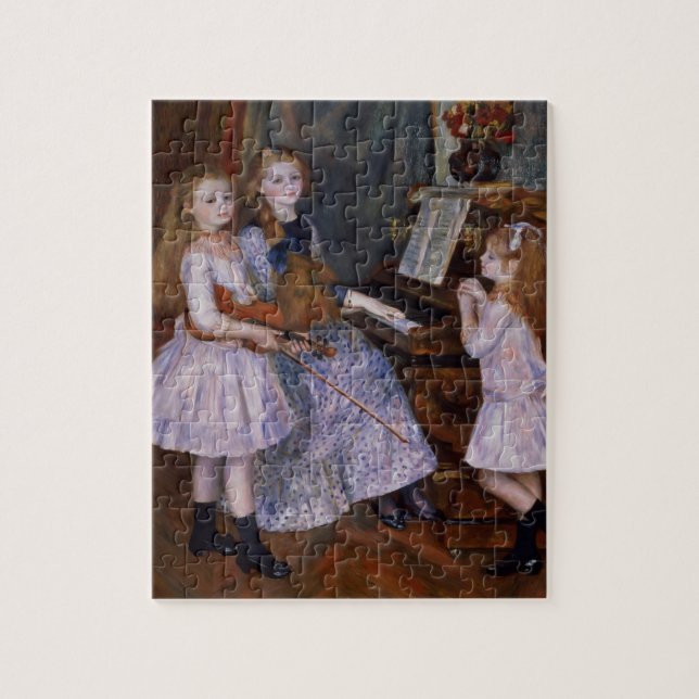 Pierre ein Renoir | die Töchter von Catulle Mendes Puzzle (Vertikal)