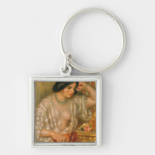 Pierre ein Renoir Gabrielle mit Schmuck Schlüsselanhänger