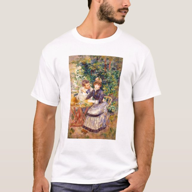Pierre ein Renoir | im Garten T-Shirt (Vorderseite)