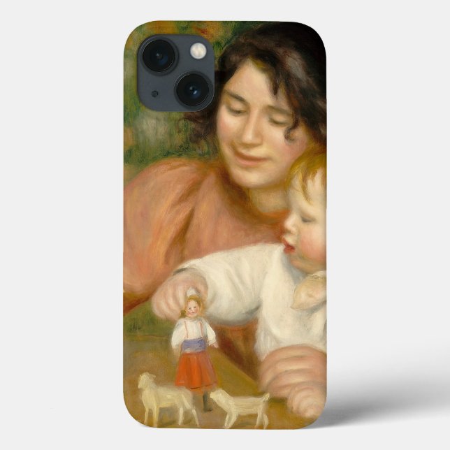 Pierre ein Renoir | Kind mit Spielwaren Case-Mate iPhone Hülle (Rückseite)