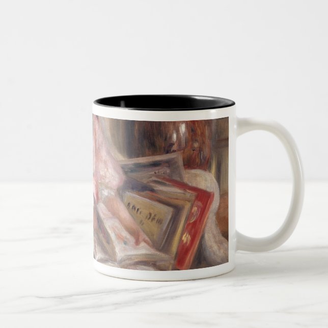 Pierre ein Renoir | Kinder von KriegsCaillebotte Zweifarbige Tasse (Rechts)