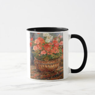 Pierre ein Renoir   Pelargonien in einem kupfernen Tasse