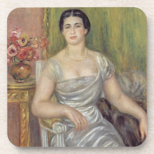 Pierre ein Renoir Porträt von A. Getränkeuntersetzer