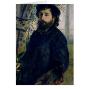 Pierre ein Renoir Porträt von Claude Monet