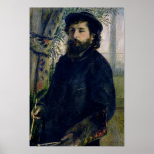 Pierre ein Renoir   Porträt von Claude Monet Poster