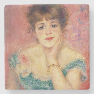Pierre ein Renoir   Porträt von Jeanne Samary Steinuntersetzer