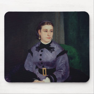 Pierre ein Renoir Porträt von Mademoiselle Sicot Mousepad