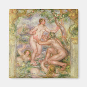 Pierre ein Renoir   Saone, der in die Rhône flie Magnet