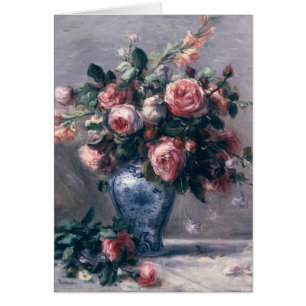 Pierre ein Renoir Vase Rosen