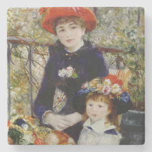 Pierre ein Renoir zwei Schwestern oder auf der Steinuntersetzer