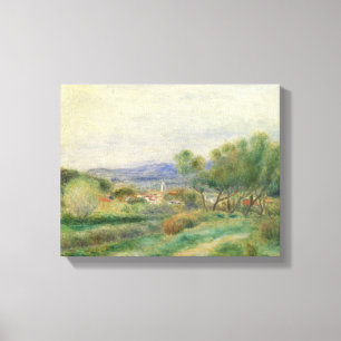 Pierre eine Renoir Ansicht von La Seyne, Leinwanddruck