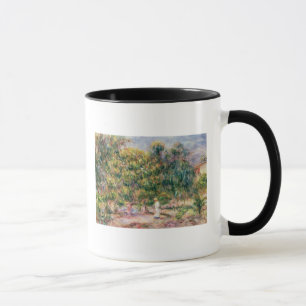 Pierre eine Renoir Frau im Garten von Les Tasse